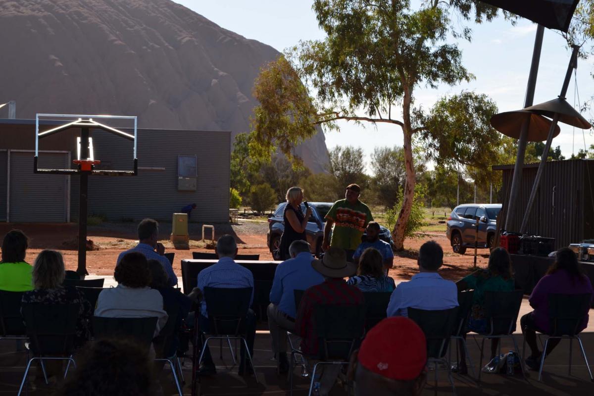 Mutitjulu township lease signing ceremony 16 March 2017 Mutitjulu township lease signing ceremony 16 March 2017