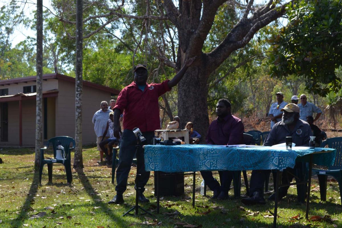 ​Pirlangimpi township lease signing ceremony 26 June 2017