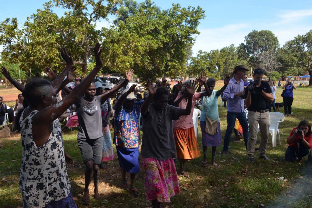 ​Wurrumiyanga rent payment ceremony 26 June 2017