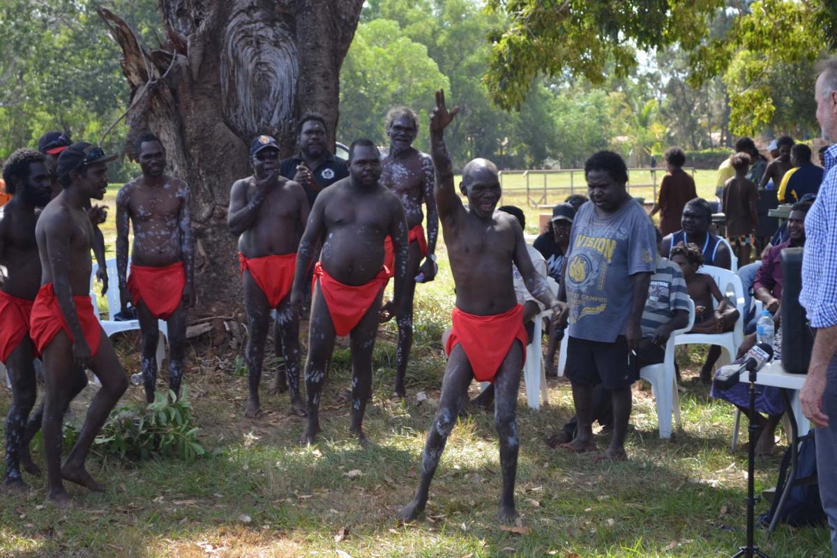 ​Wurrumiyanga rent payment ceremony 26 June 2017