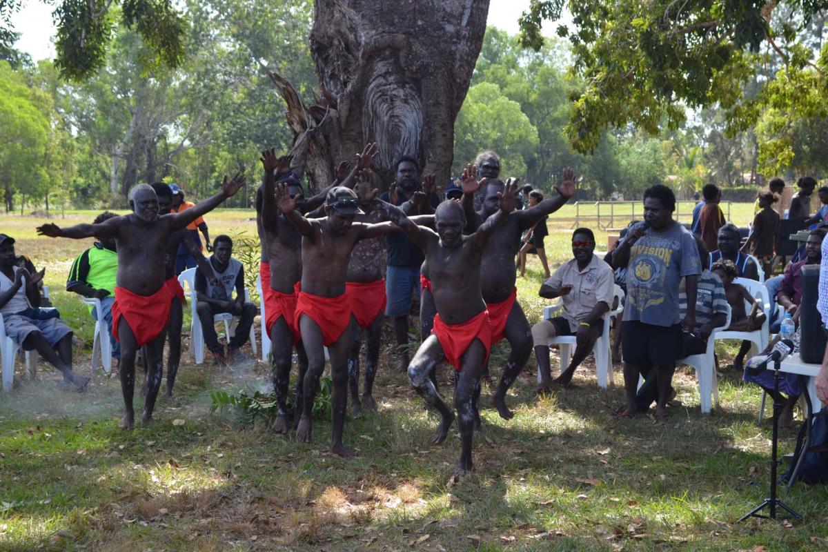 ​Wurrumiyanga rent payment ceremony 26 June 2017