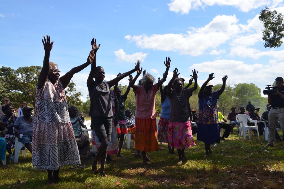 ​Wurrumiyanga rent payment ceremony 26 June 2017